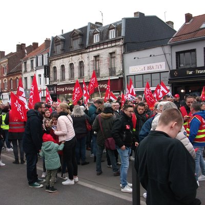 Manif à Lens le 20 mars 2023