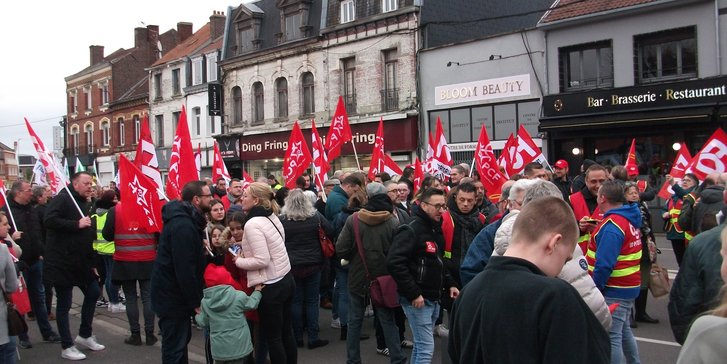 Manif à Lens le 20 mars 2023
