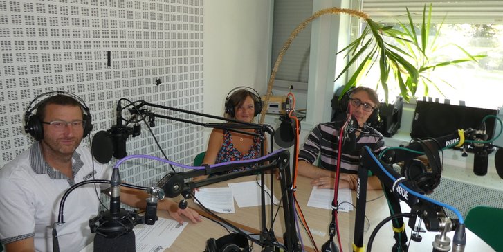 David Blothiaux, Alexandra Dehouck et Maxime Vasseur, co-secrétaires départementaux de la FSU-SNUipp 62