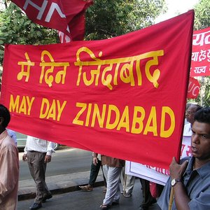 Fête des travailleurs à Mumbai