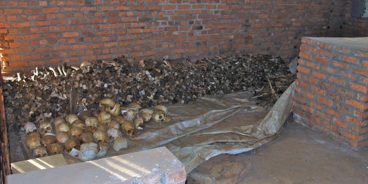 Mémorial du génocide à Ntarama - Photo Dave Proffer - Licence CC by 2.0