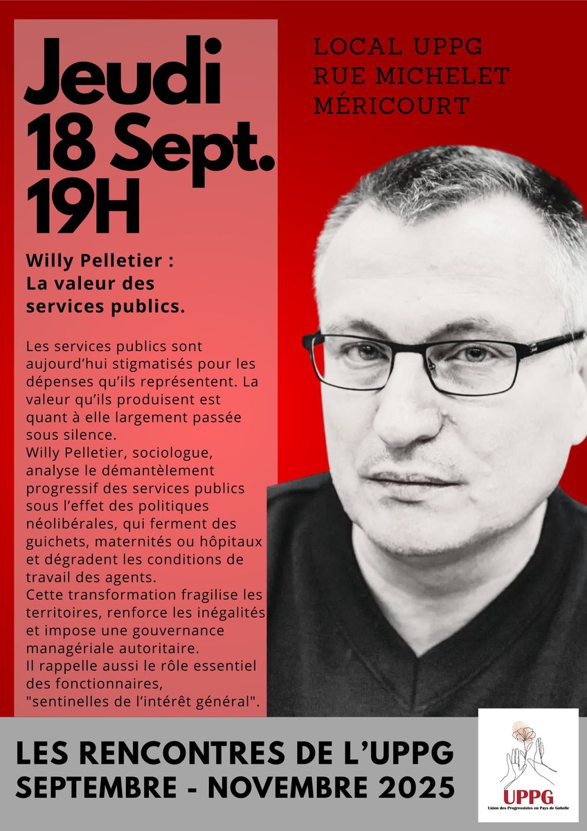 Rencontre UPPG - Willy Pelletier - 18 sept au Local-1